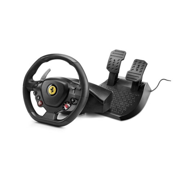 Thrustmaster T80 法拉利 488 GTB 版賽車方向盤（PS4、PC）兼容 PS5 遊戲